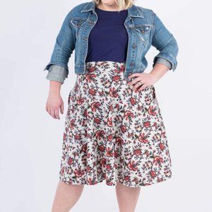 Midi Skirt with Pockets